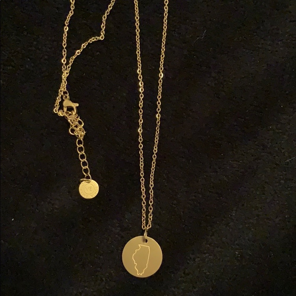 Victoria Emerson Illinois state Necklace